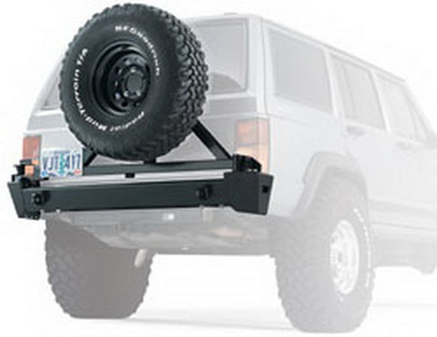 XJ REAR BUMPER FOR TIRE CARRIE